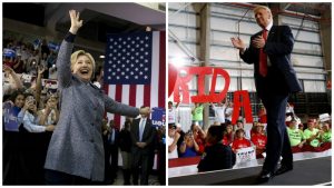 Clinton y Trump lanzan su ofensiva final en Florida