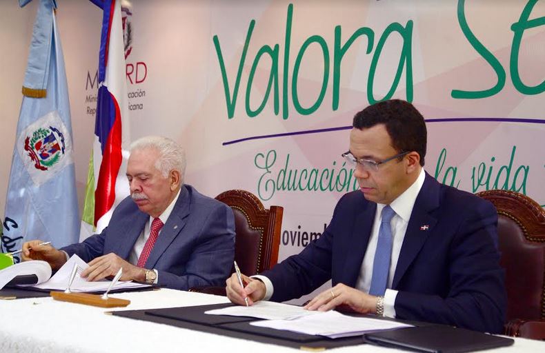 MINERD y BHD-León firman convenio para implementar programa en alianza público-privada