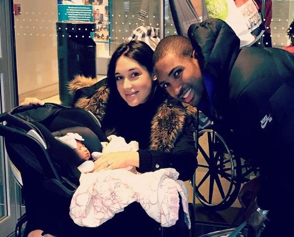 Amelia Vega publica una fotografía con su segunda hija junto a su esposo Al Horford