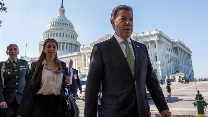 Juan Manuel Santos terminó sus exámenes médicos en EE UU