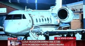 Danilo Medina llega a Cuba para actos fúnebres de Fidel Castro