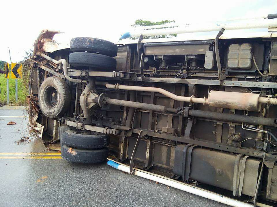 Se registra accidente en la carretera Higüey