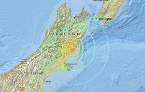 Registran tsunami de 2 metros en Nueva Zelanda tras terremoto de magnitud 7,8