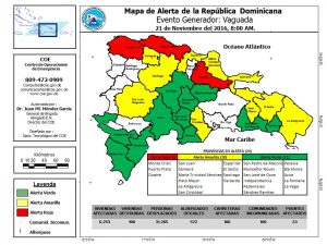 Más de 31,000 desplazados por lluvias en inicio de la semana; casi todo RD en alerta