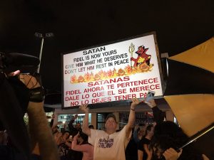 Reacción de exiliados en  Miami tras  muerte de Fidel Castro
