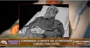 Falsa imagen del cuerpo sin vida de Fidel Castro que recorre internet 