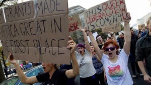 Manifestaron contra Trump en Nueva York para defender diversidad