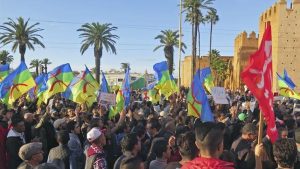 Protesta en Rabat contra 