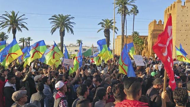 Protesta en Rabat contra "el sistema" por la muerte de un joven en Marruecos