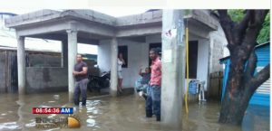 Inundaciones en Montecristi afectan viviendas y plantaciones