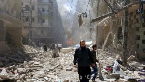Mueren 7 niños tras  ataque en Alepo