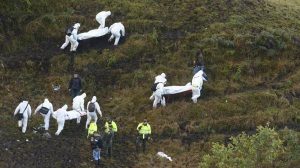 Colombia: Recuperan 69 cadáveres del siniestro aéreo, según boletín UNGRD