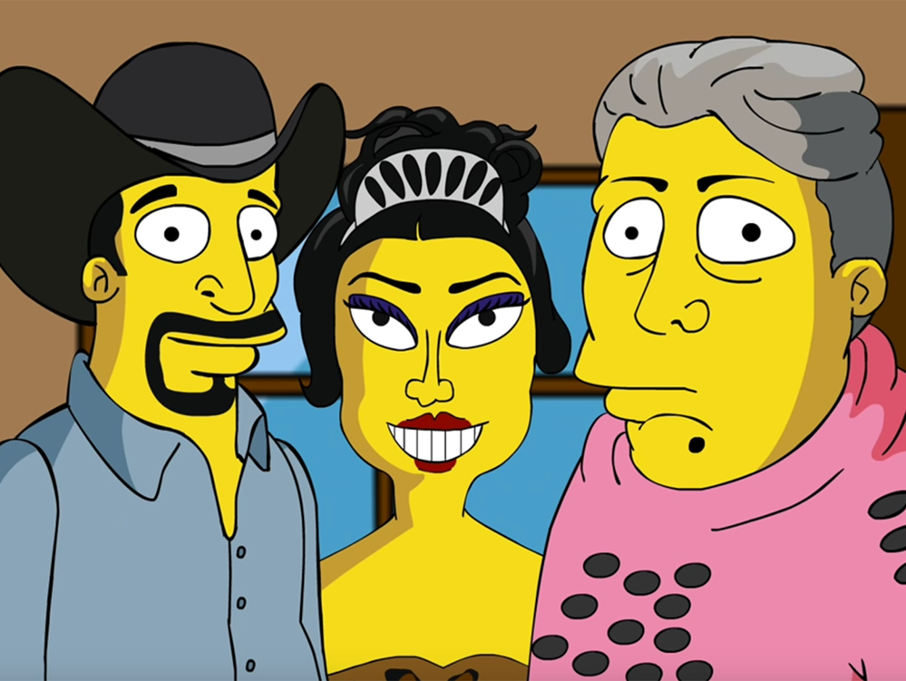 La versión "Los Simpson" de los 15 años de Rubí en México
