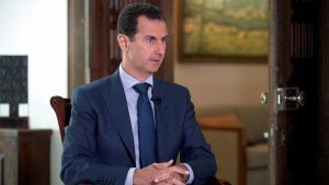 Bashar al Assad consideró que el fin de la guerra siria depende de la voluntad de Donald Trump