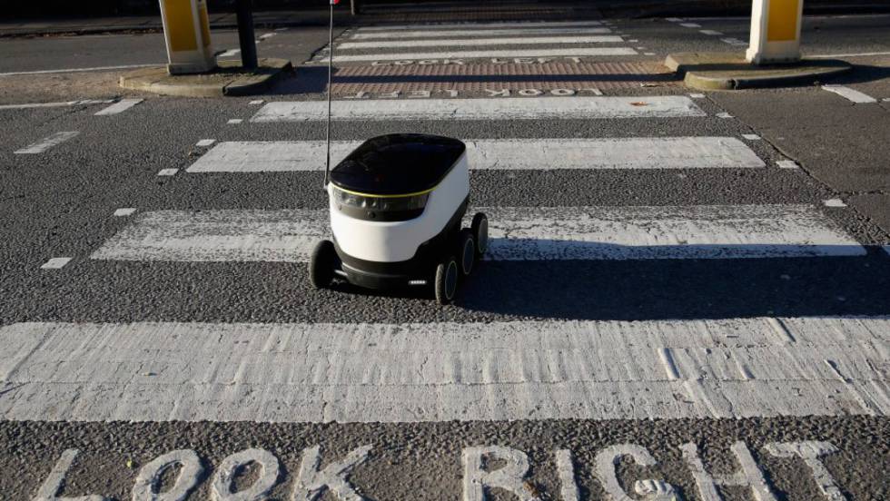 Los robots de reparto llegan a las calles de Europa y Estados Unidos