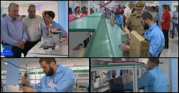 Cuba: Inauguran fábrica de computadoras portátiles y tabletas