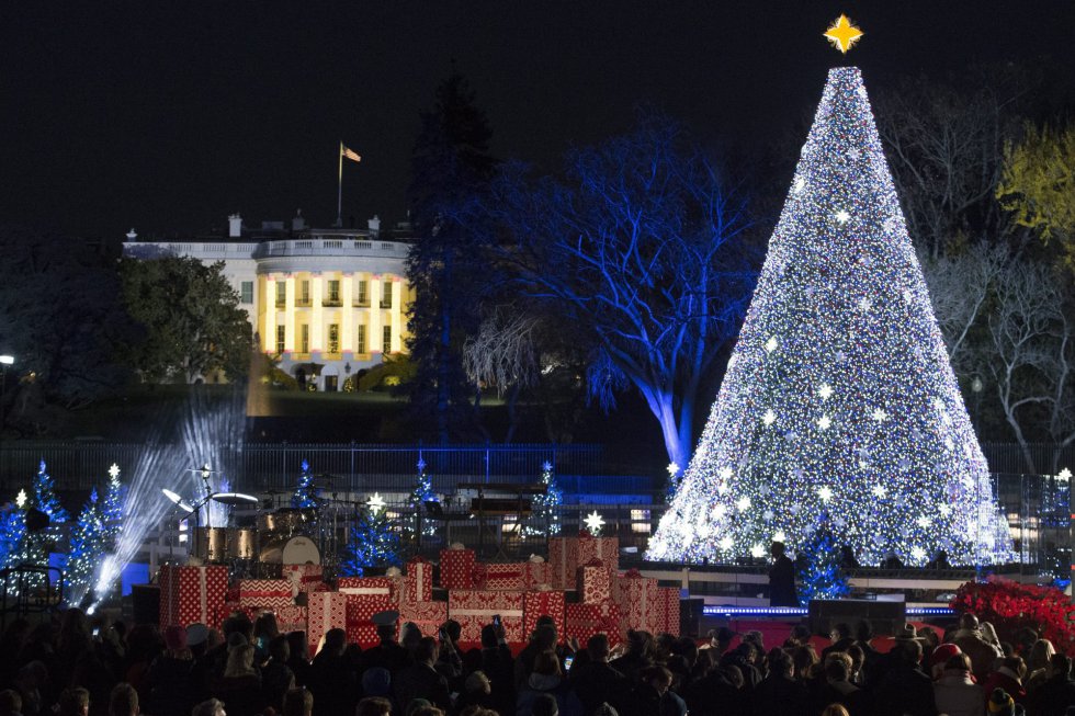 Ya es Navidad en la Casa Blanca