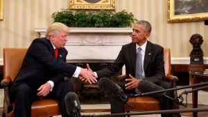 Obama reconoce que coincide con Trump en un punto a pesar de ser “opuestos”