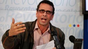 Capriles llamó a ejercer presión para que se convoque a elecciones generales en Venezuela