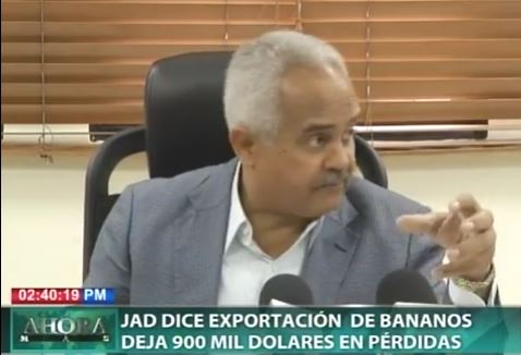 JAD dice exportación de bananos deja 900 mil dólares en pérdidas
