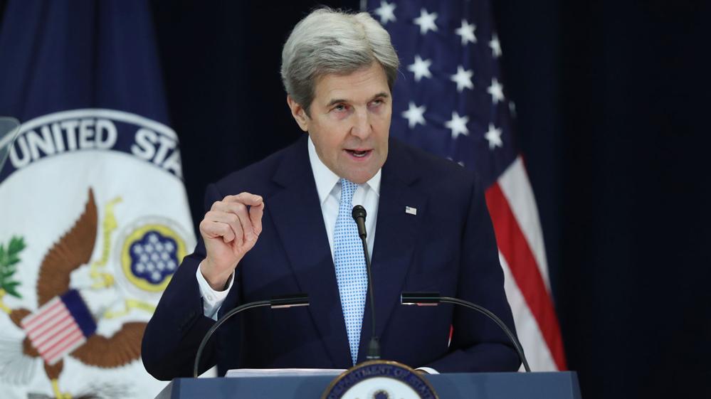 Kerry: "Tratamos de preservar la solución de los dos Estados"