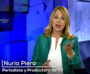 Directora de NCDN 37 y Nuria Investigación Periodística se une a campaña contra accidentes  