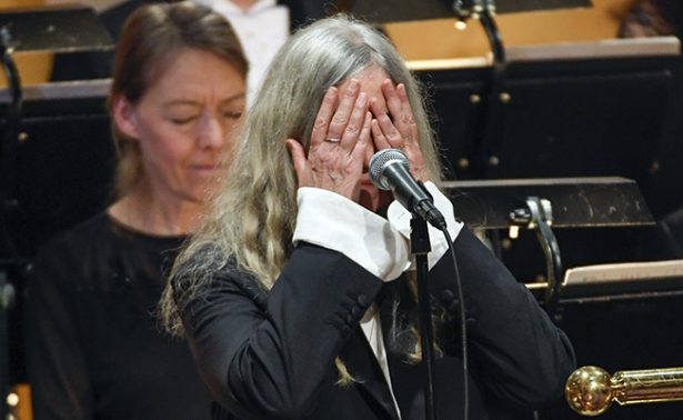 Patti Smith: "No olvidé la letra"