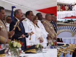 Presidente Medina encabeza graduación en  Academia Naval 