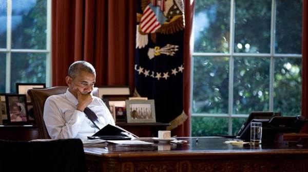 Barack Obama le dejó una carta a Donald Trump en el Salón Oval