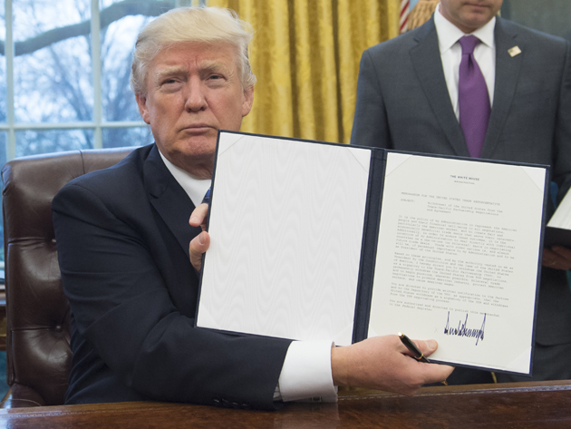 Trump retira a EE UU del Acuerdo Transpacífico de Cooperación Económica