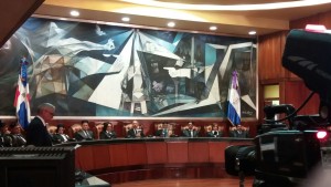 Presidente Medina encabeza audiencia solemne por Día del Poder Judicial