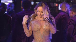 Bochornosa presentación de Mariah Carey en Times Square