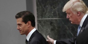Peña Nieto y Trump acuerdan no hablar públicamente sobre pago de muro fronterizo