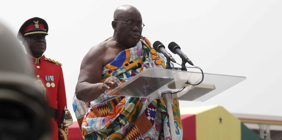 Presidente de Ghana plagió a Clinton y Bush en su discurso inaugural