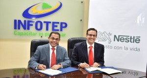 INFOTEP y Nestlé Dominicana Forman Convenios