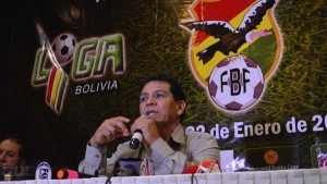 Renuncia presidente de la Federación Boliviana de Fútbol