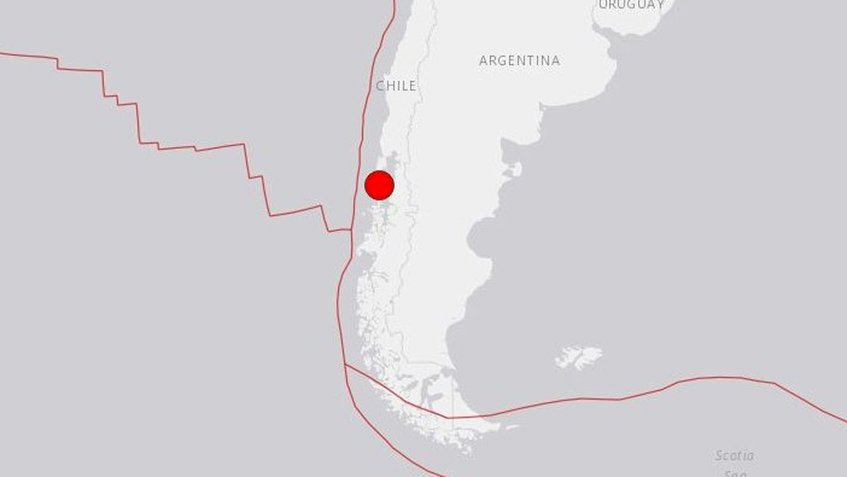 Sismo de magnitud 5,5 sacude zona del terremoto del 25 de diciembre en Chile