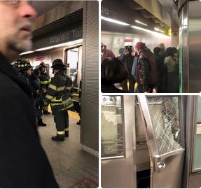 EEUU: Al menos 20 heridos al descarrilarse tren en Brooklyn