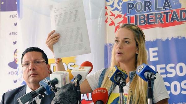Lilian Tintori denunció que "hay 130 presos políticos" bajo el régimen de Nicolás Maduro