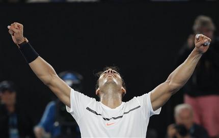 Nadal derrota Dimitrov y avanza a final en Australia