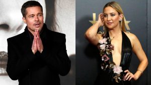 Crecen los rumores de romance entre Brad Pitt y Kate Hudson