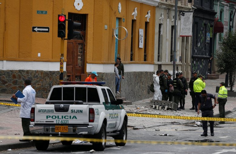 El ELN se atribuye autoría del atentado en el centro de Bogotá