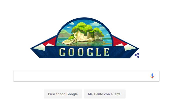 Google vuelve a celebrar independencia dominicana con su “doodle”