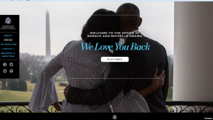 Barack y Michelle Obama lanzan su página web