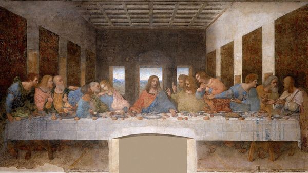 El mensaje oculto en el cuadro "La última cena" de Leonardo da Vinci