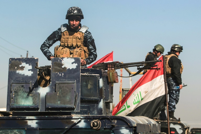 Las fuerzas iraquíes entran en el aeropuerto de Mosul