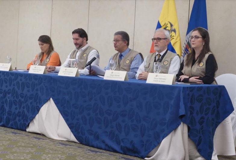 Misión Electoral de la OEA en Ecuador rinde informe preliminar sobre elecciones del pasado domingo