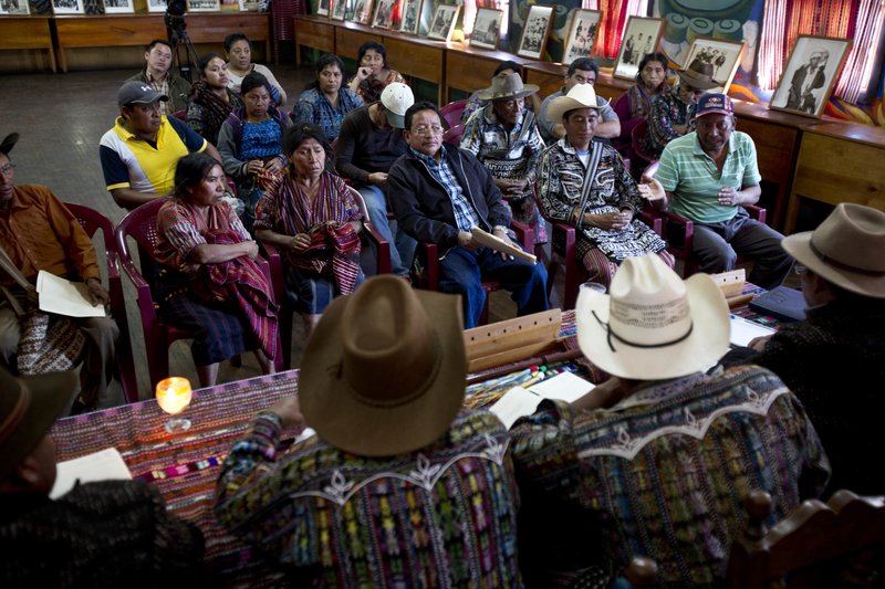 Buscan reconocimiento de la justicia indígena en Guatemala