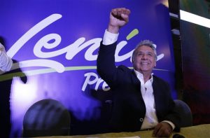 Ecuador: Lenin Moreno encabeza cifras oficiales