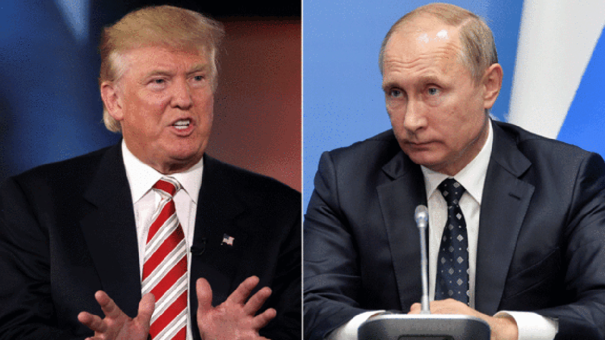 Donal Trump y Vladimir Putin